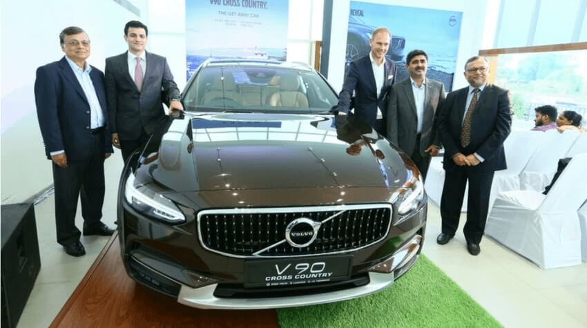 v90 cross country, v90 cross country uttar pradesh, v90 cross country launch, v90 cross country specifications, v90 cross country pricing, v90 cross country speed volvo, speed volvo dealership